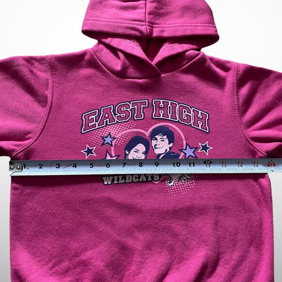 Disney Channel High School Musical 2 East High Wildcats Hoodie Kids Sz M (7/8) - Picture 5 of 7